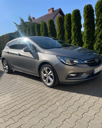 Opel Astra cena 49000 przebieg: 116000, rok produkcji 2017 z Miejska Górka małe 92